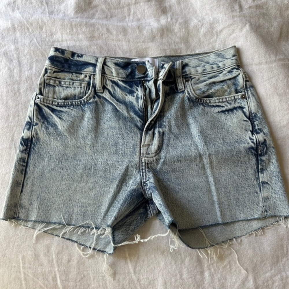 Frame Denim Acid Wash Shorts sz 24